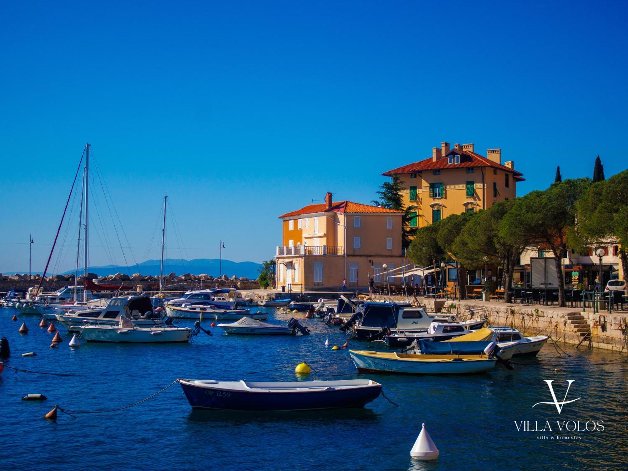 Villa Volos Apartment Karmen With Roof Terrace, Sea View, Free Private Parking 오파티아 외부 사진